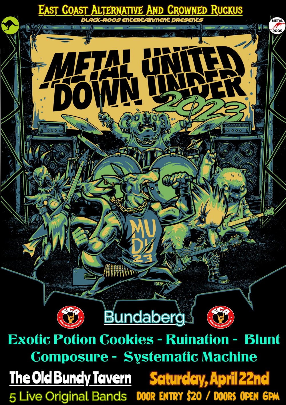 Metal United Down Under 2023 - Bundaberg